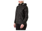 Women Commuter Compact Rain Jacket / Reflection Black / S