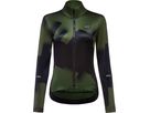 PROGRESS Damen-Thermo-Langarmtrikot / black/utility green / 40