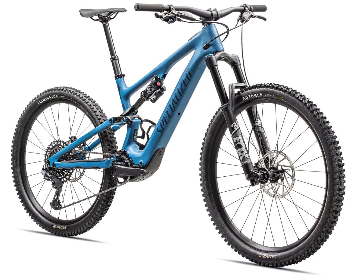 LEVO SL COMP CARBON GEN2 E-MTB Fully / satin mystic blue mystic blue metallic silver dust / S4