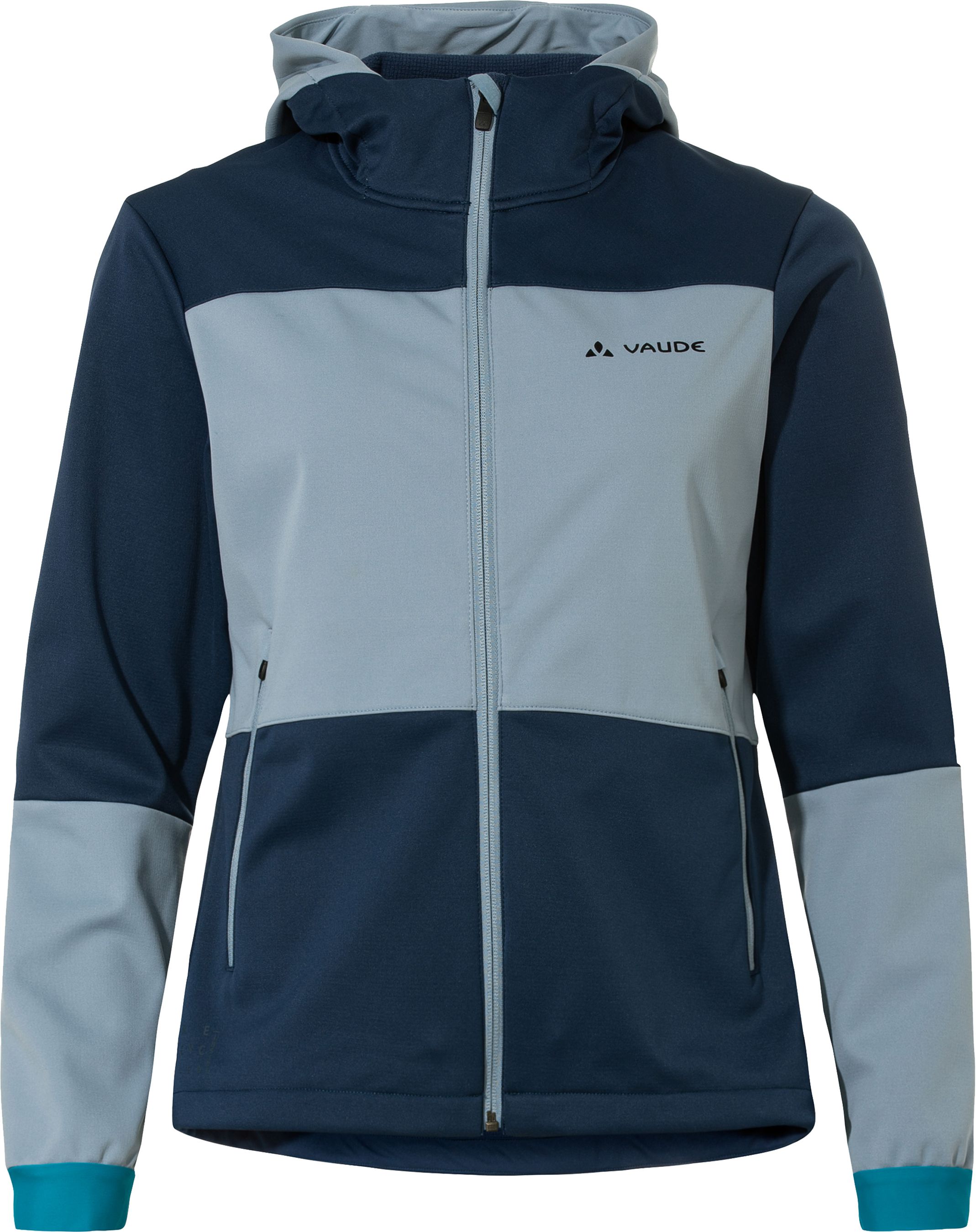 QIMSA Damen-Softshelljacke / dark sea / 42