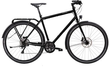 AMBER ROAD SELECT 3.1 Tourenvelo / schwarz glänzend / L