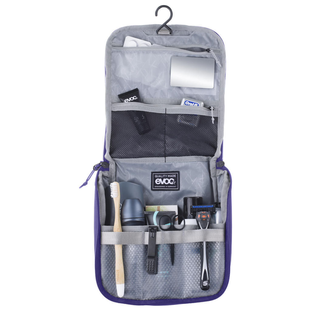 Wash Pouch / violet/black