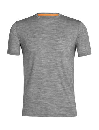 SPHERE II Herren-Merino-Kurzarmshirt / metro hthr / L