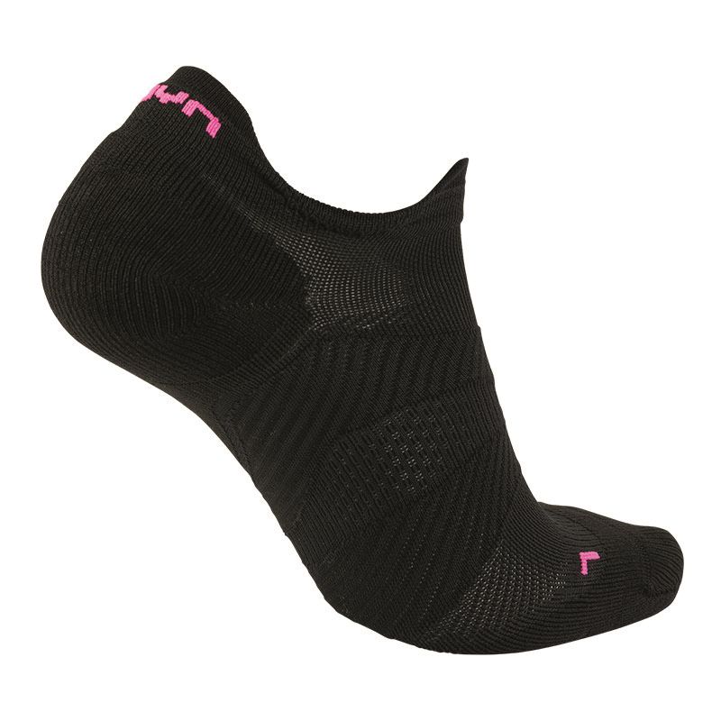 CYCLING GHOST Damen-Socken / black pink fluo / 35-36
