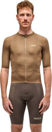 ELEMENT LIGHTWEIGHT Herren-Kurzarmtrikot / brown / L
