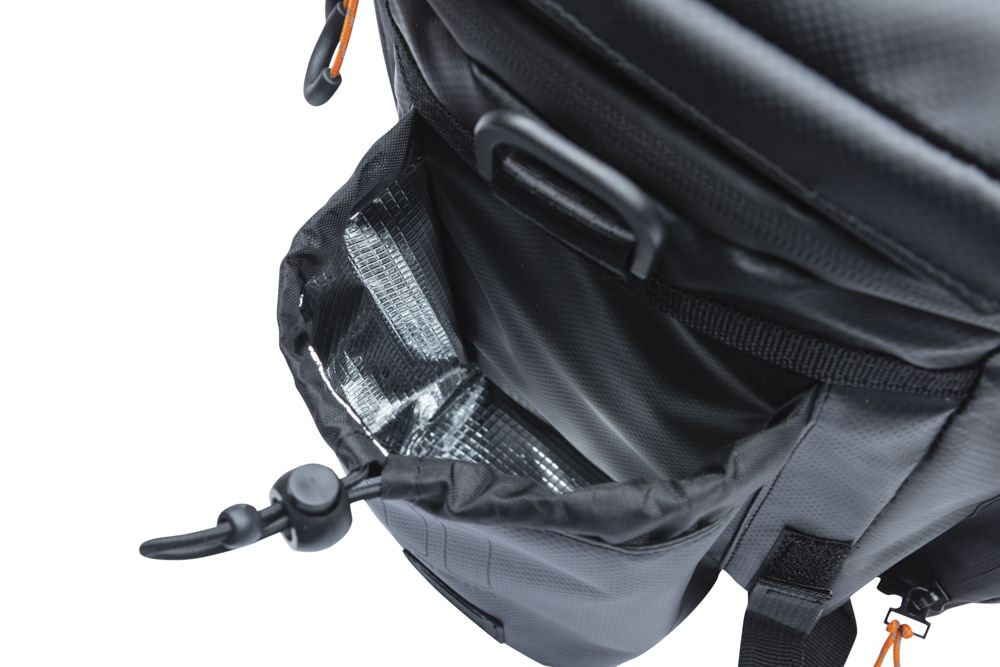 Miles Tarpaulin Gepäckträgertasche XL Pro / schwarz