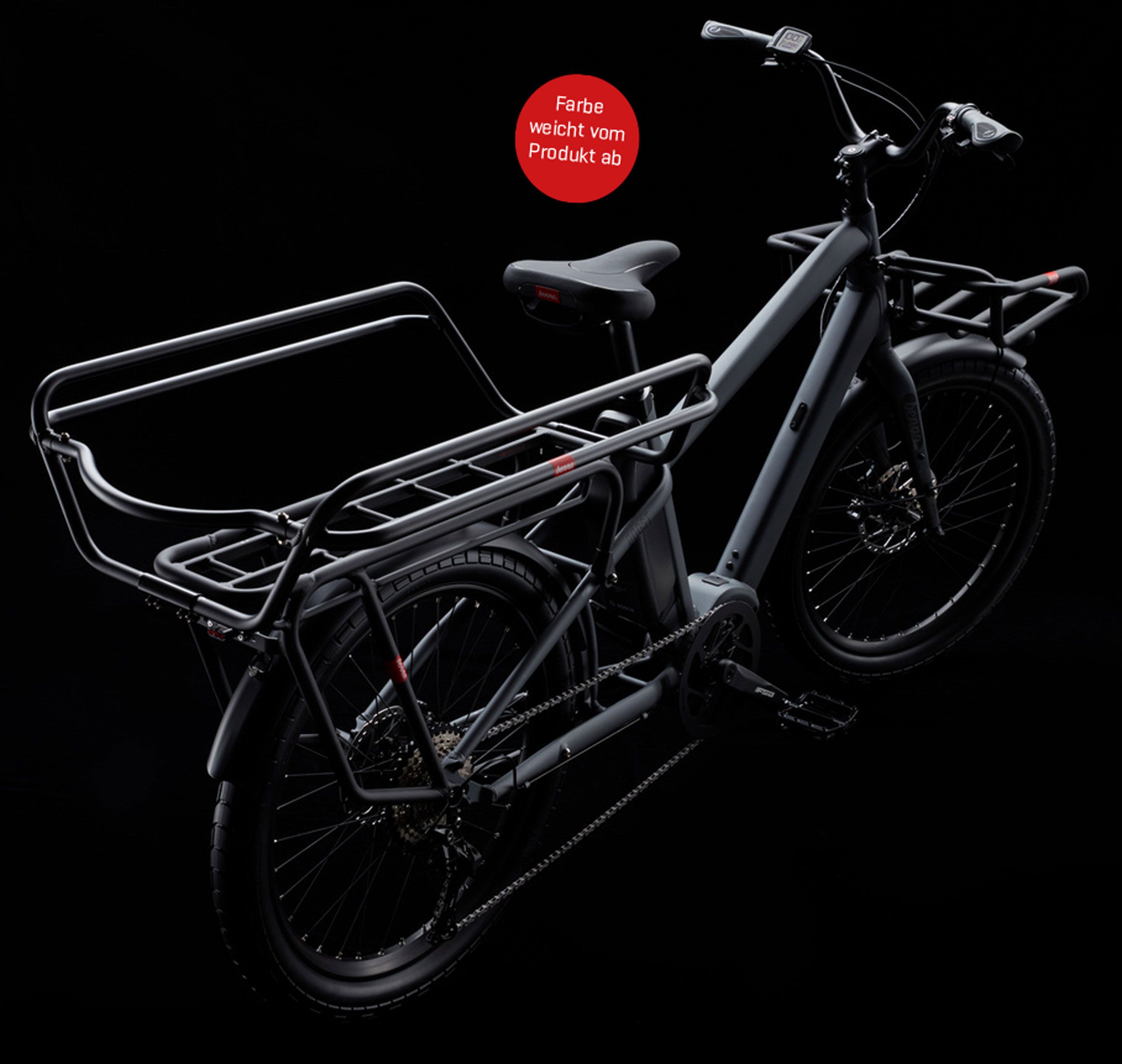 BOOST 10D CX Step Through E-Cargobikes 25km/h / aqua green