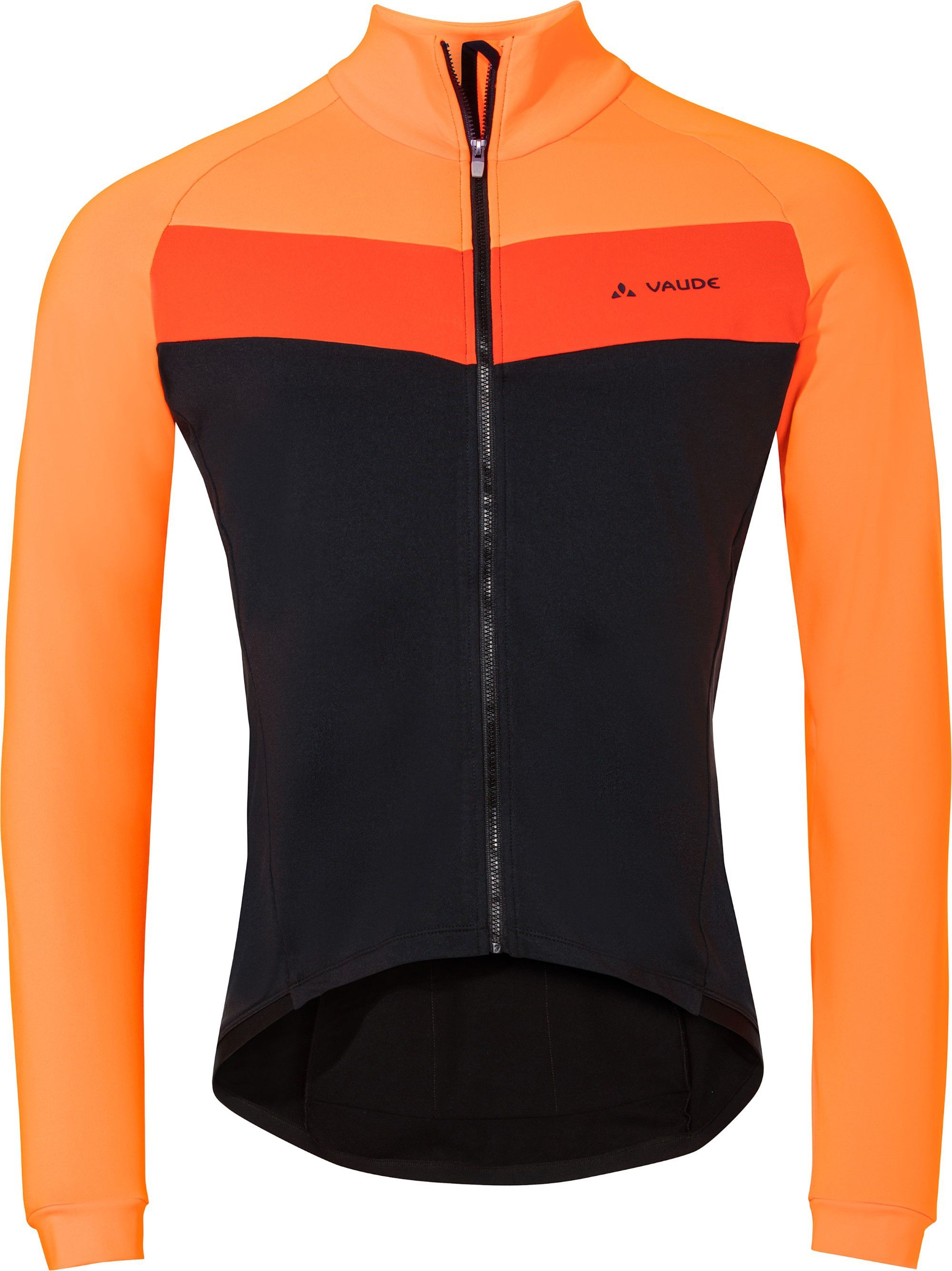 POSTA Herren-Thermo-Langarmtrikot / neon orange / S