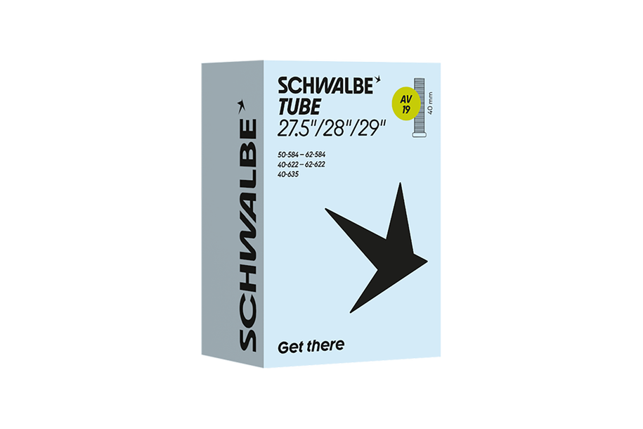 SCHWALBE STANDARD Schlauch / 27.5-28", AV19, 40mm, 40/62-584/635