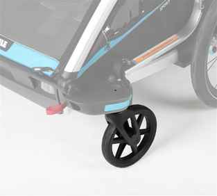 Zubehör für THULE Chariot Kinderanhänger - ERSATZ-STROLLERRAD für THULE Modelle ab Jg. 2017 von THULE