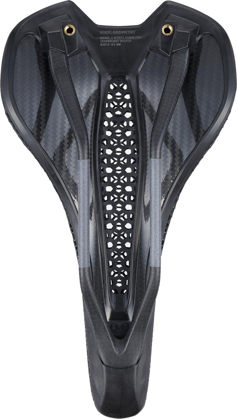 S-WORKS ROMIN EVO MIRROR Sattel / schwarz / 143mm