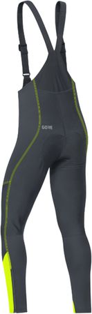 C3 GWS Herren-Softshell-Trägerhose / black/neon yellow / XXL