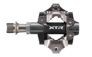 XTR PD-M9200 Klickpedal / anthrazit /Achse Standard