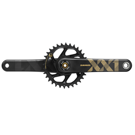 Crankset XX1 Eagle Boost DUB / gold / 175mm/34t