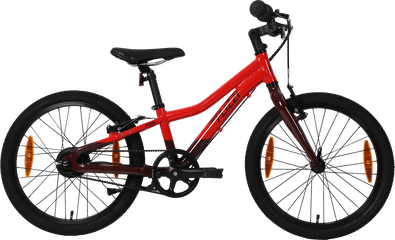 FLiZZi 20 RIEMEN Kindervelo / rot/dunkel / 20 ZOLL