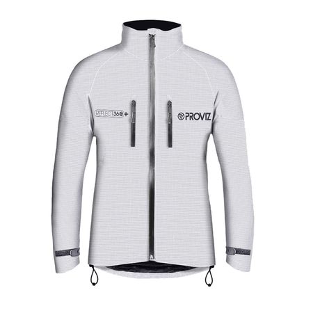 REFLECT 360+ Herren-Regenjacke / silber / M