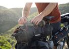 DRY-PACK Packsack mit Gepäckträgerbefestigung / black / 16l
