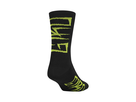 Seasonal Merino Sock / black/lime breakdown / S