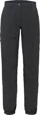 YARAS WARM Damen-Regenhose wattiert / black uni / 44