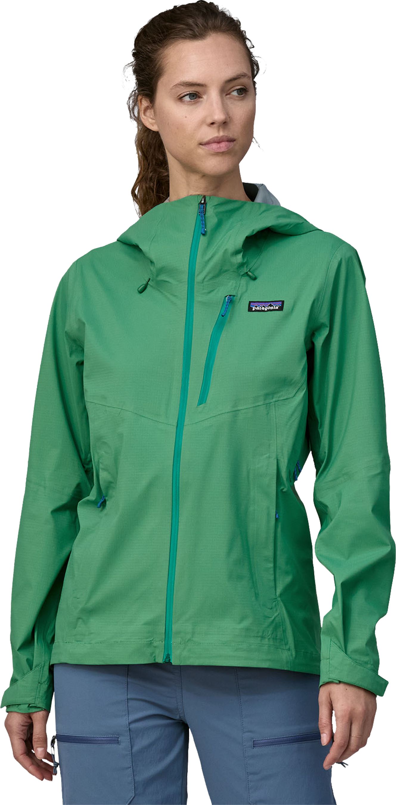 GRANITE CREST Damen-Regenjacke / gather green / L