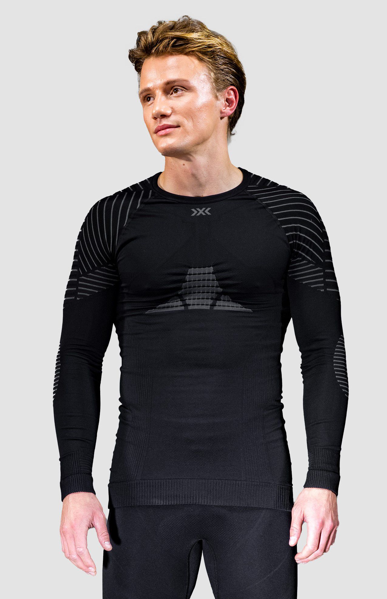 Men Invent 4.0 Shirt LG SL / Black/Charcoal / XXL