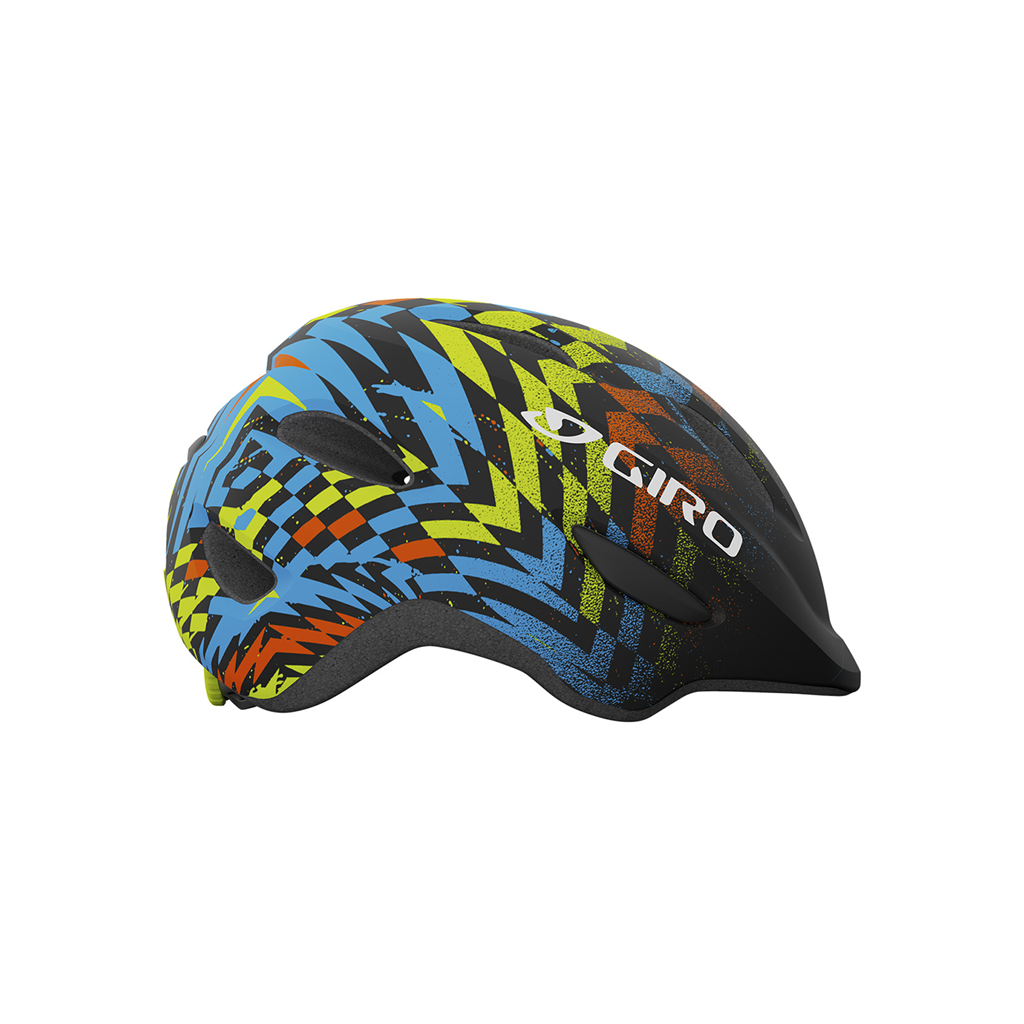 Scamp Helmet / matte black check fade / XS