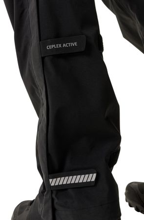 YARAS ZIP IV Unisex-Regenhose / black / M