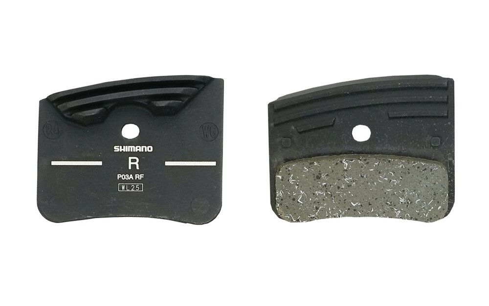 P03A Ice-Tec 4-Kolben Kunstharz, Trägerplatte Alu / organisch