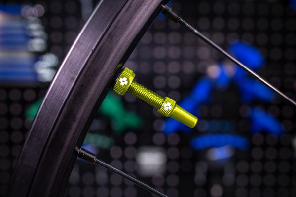 V2 Tubeless Ventil Kit / Green / 44 mm