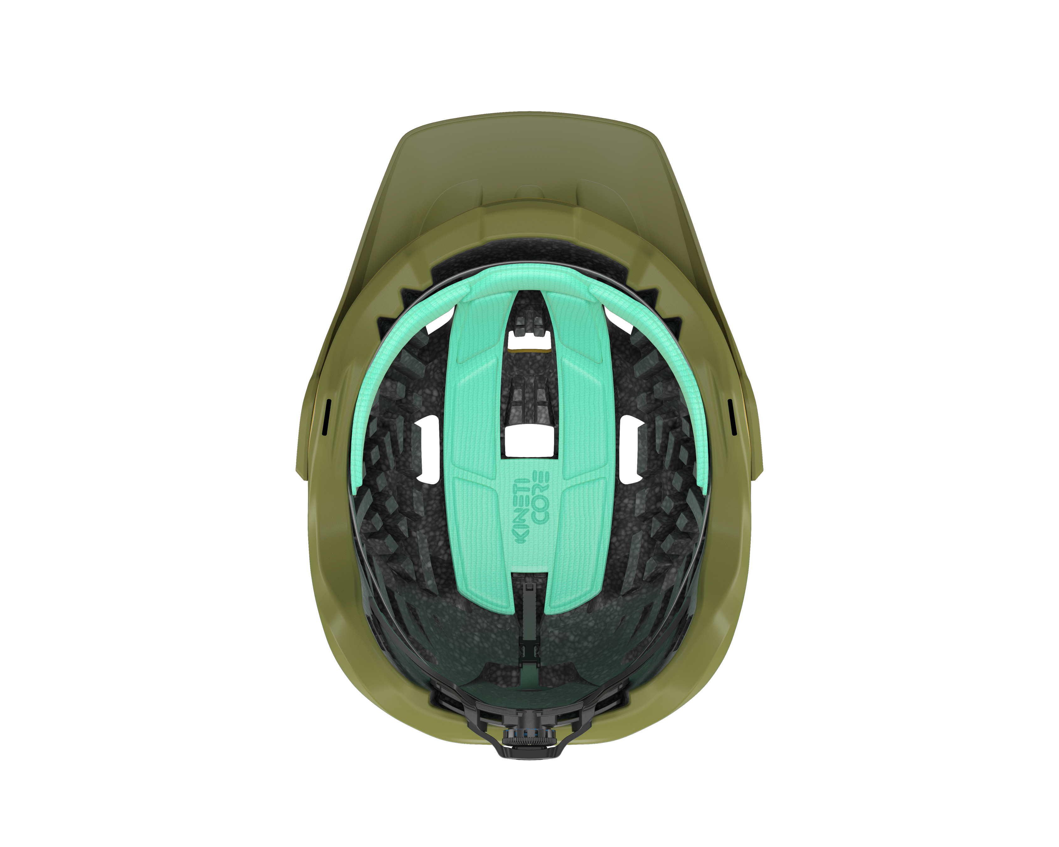 LAZER Unisex MTB Jackal KinetiCore Helm / gold green / L