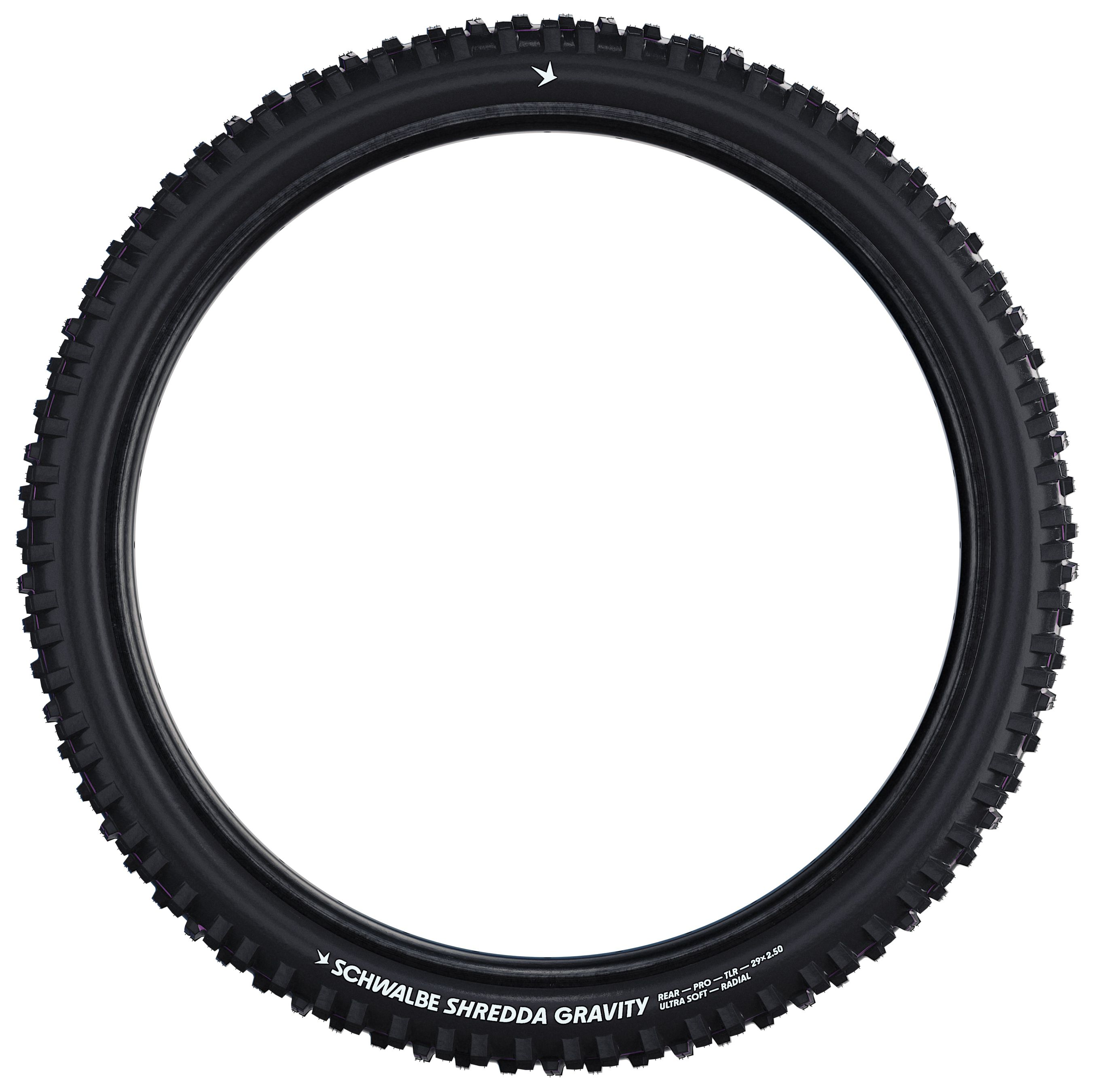 SHREDDA GRAVITY PRO EVO. TLR Reifen / black / 27.5x2.50, 64-584