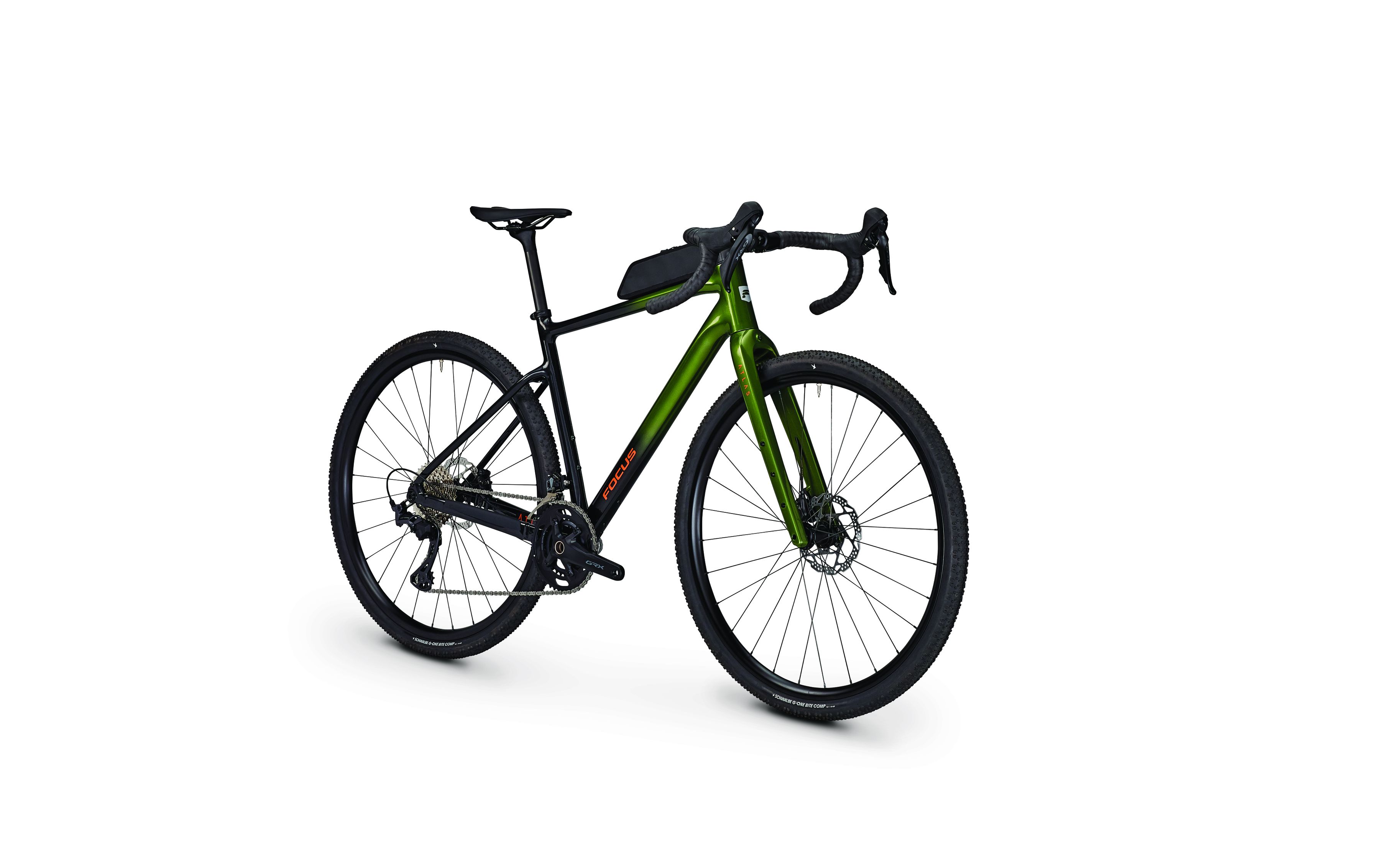 ATLAS 6.9 Gravelbike / Sprucegreen/Diamondblack / XL
