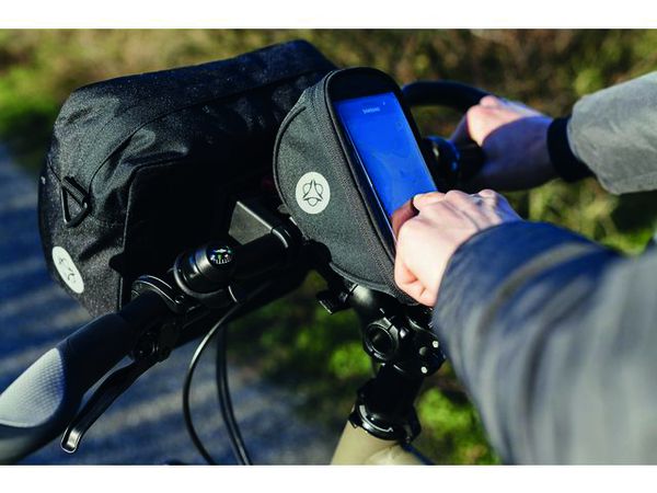 Essential DWR Phonebag black / black