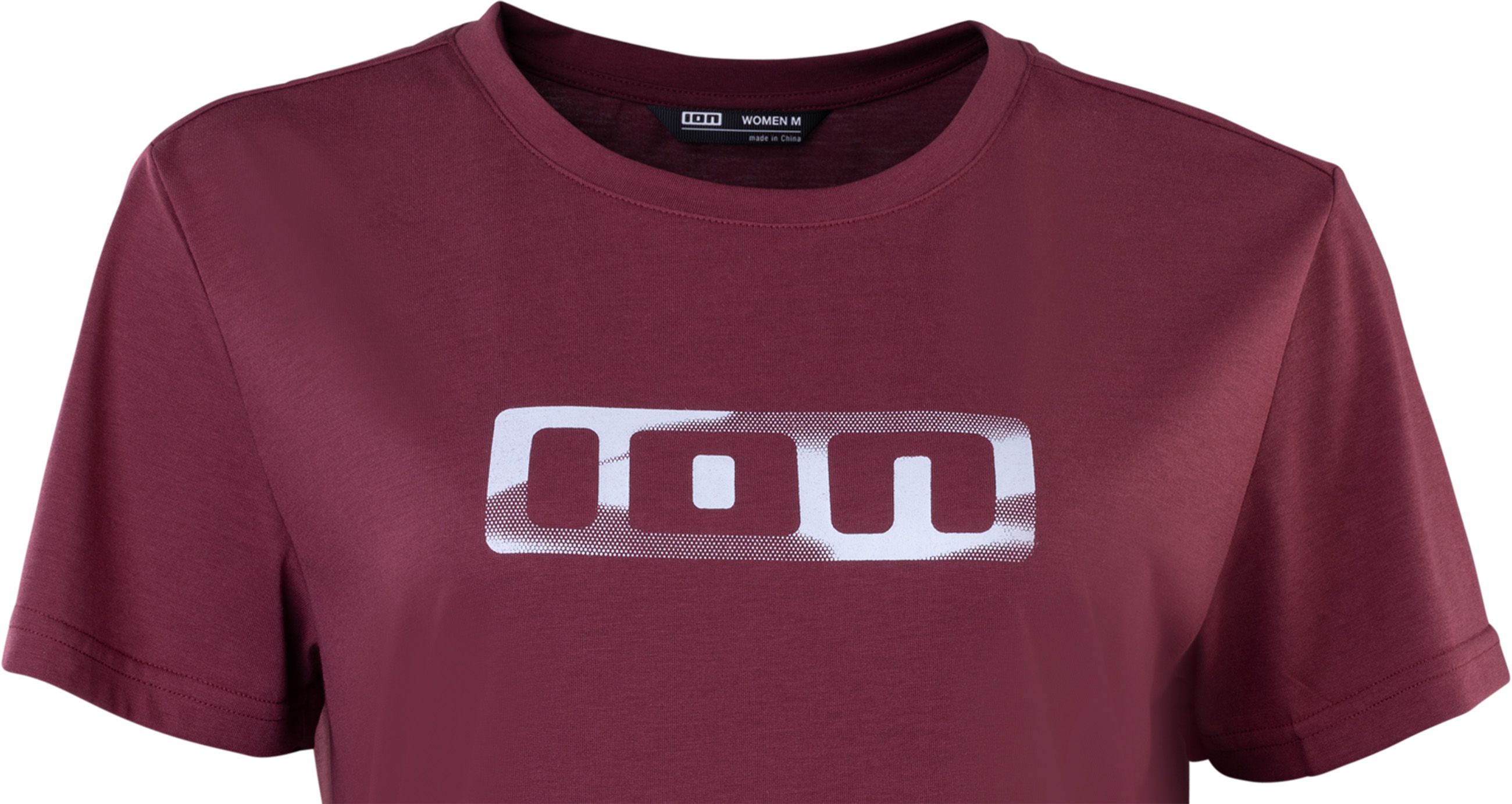 IONIC DR Damen-Kurzarmshirt / purple red / 36