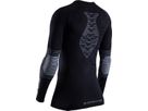 ENERGIZER 4.0 Damen-Langarmshirt / schwarz/weiss / XL