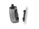 TWIST  LOCK Bidon oval , komplett / transparent black / 4.5dl