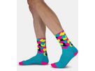 ALLROUND ELITE COLORFUL CAMO Velosocken / blue / L=44-47