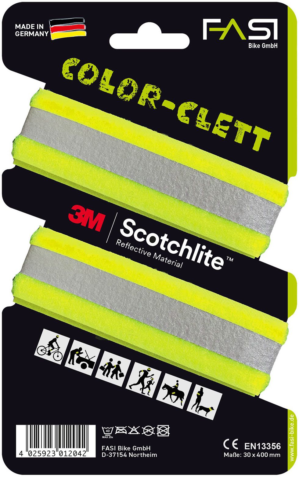 Color-Clett Binde / gelb