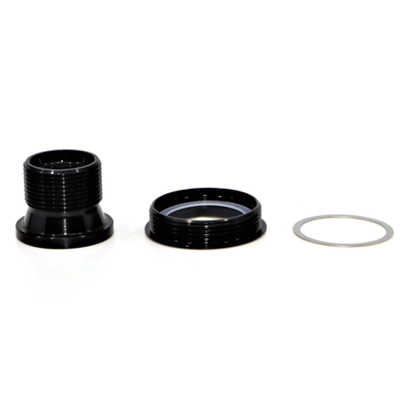 Next /Turbine Crank DS Bolt/PullerCap Kit M18X15.4 / black gloss