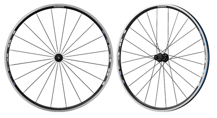 WH-R501 Rad 28" / schwarz / Laufradsatz, QR/QR, Aero-Speichen