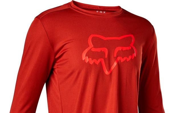 YOUTH RANGER Jugend-Langarmshirt / red clay / L