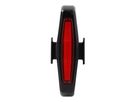 SEITWÄRTS Rücklicht / schwarz / 50 Lumen, micro USB