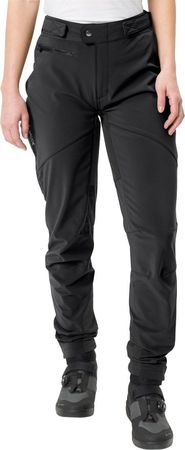 QIMSA II Damen-Softshellhose / black/black / 38