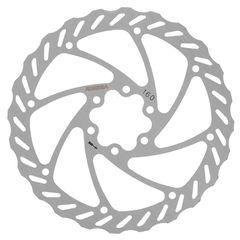 POLYGON II Bremsscheibe / silber / 180mm