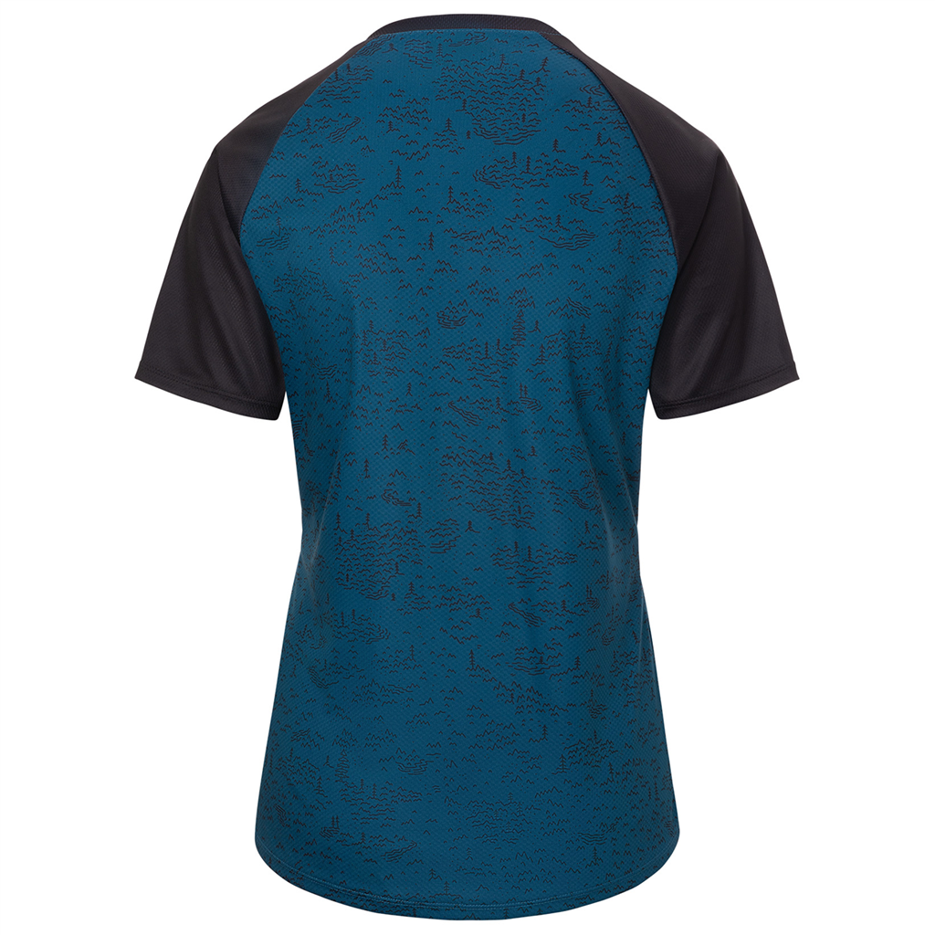 W Roust Jersey / harbor blue scree / S
