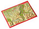 GEORELIEF SÄNTISREGION 3D-Postkarte