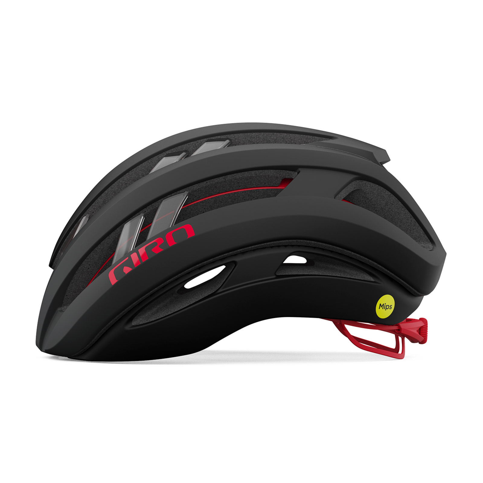 ARIES SPHERICAL MIPS Velohelm / matte carbon/red / S 51-55