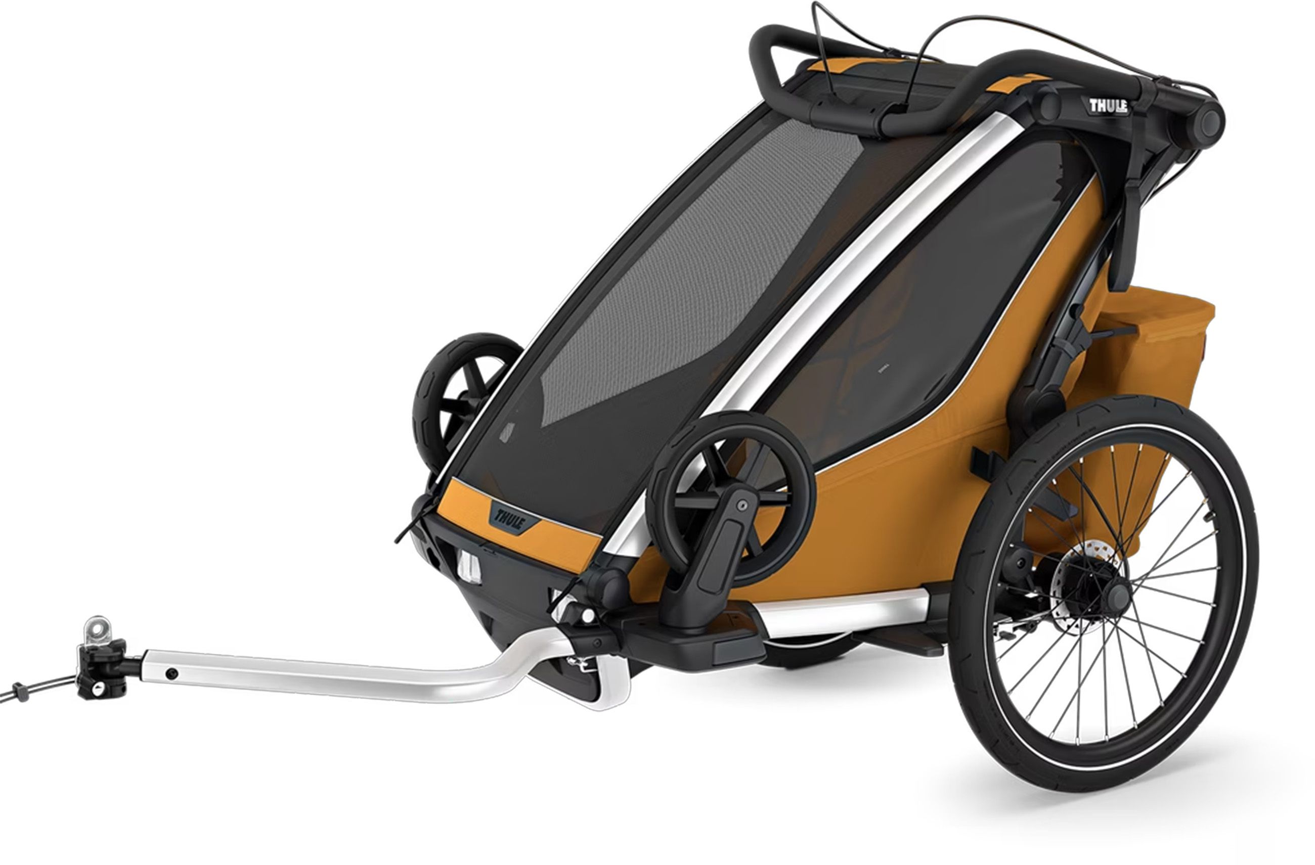 THULE CHARIOT SPORT 1 Gen. 2 Kinderanhänger / alu/yellow