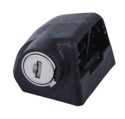 Abus Akkuschloss DT1 für Bosch Rahmenakku Gen. 1 / black