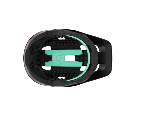 LAZER Unisex MTB Finch KinetiCore Helm / metallic red